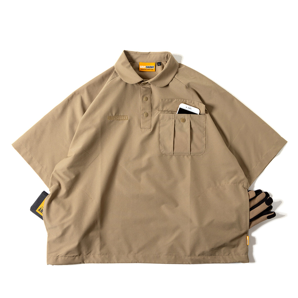 【GSW-35】W’S GS AIR CAMP POLO SHIRT