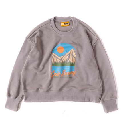 【GSW-40】 W’S PRINT SWEAT PULLOVER