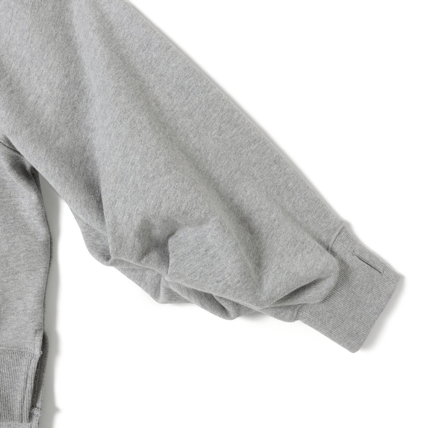 【GSWCT-292】 TUCKED SLEEVE SLIT HOODIE