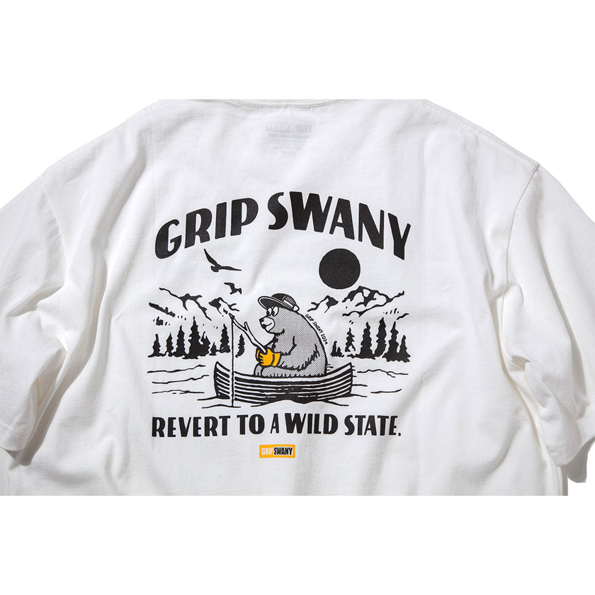 [GSWCT0043] W`S BEAR PRINT TEE