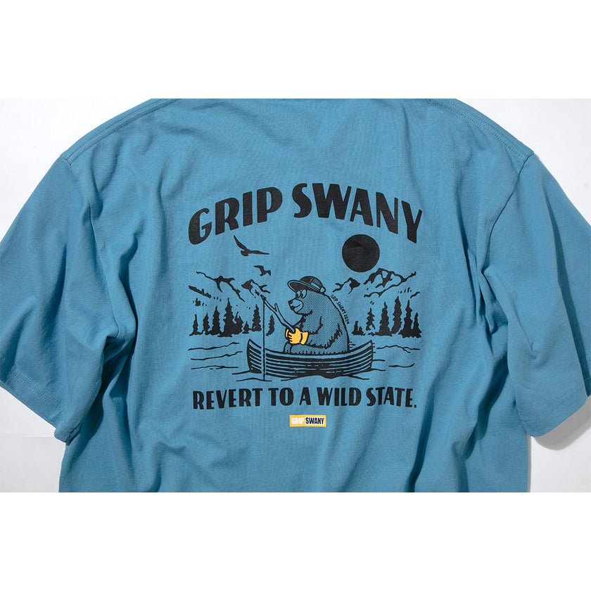 [GSWCT0043] W`S BEAR PRINT TEE