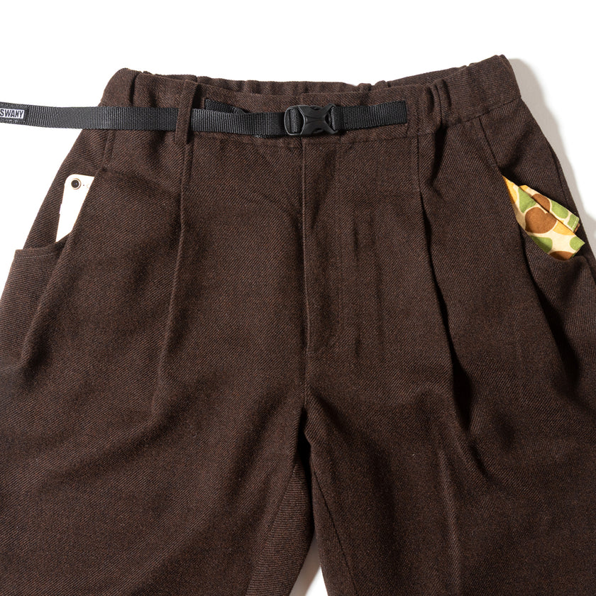 【GSWP-084】 WOOL-LIKE TAPERED PANTS