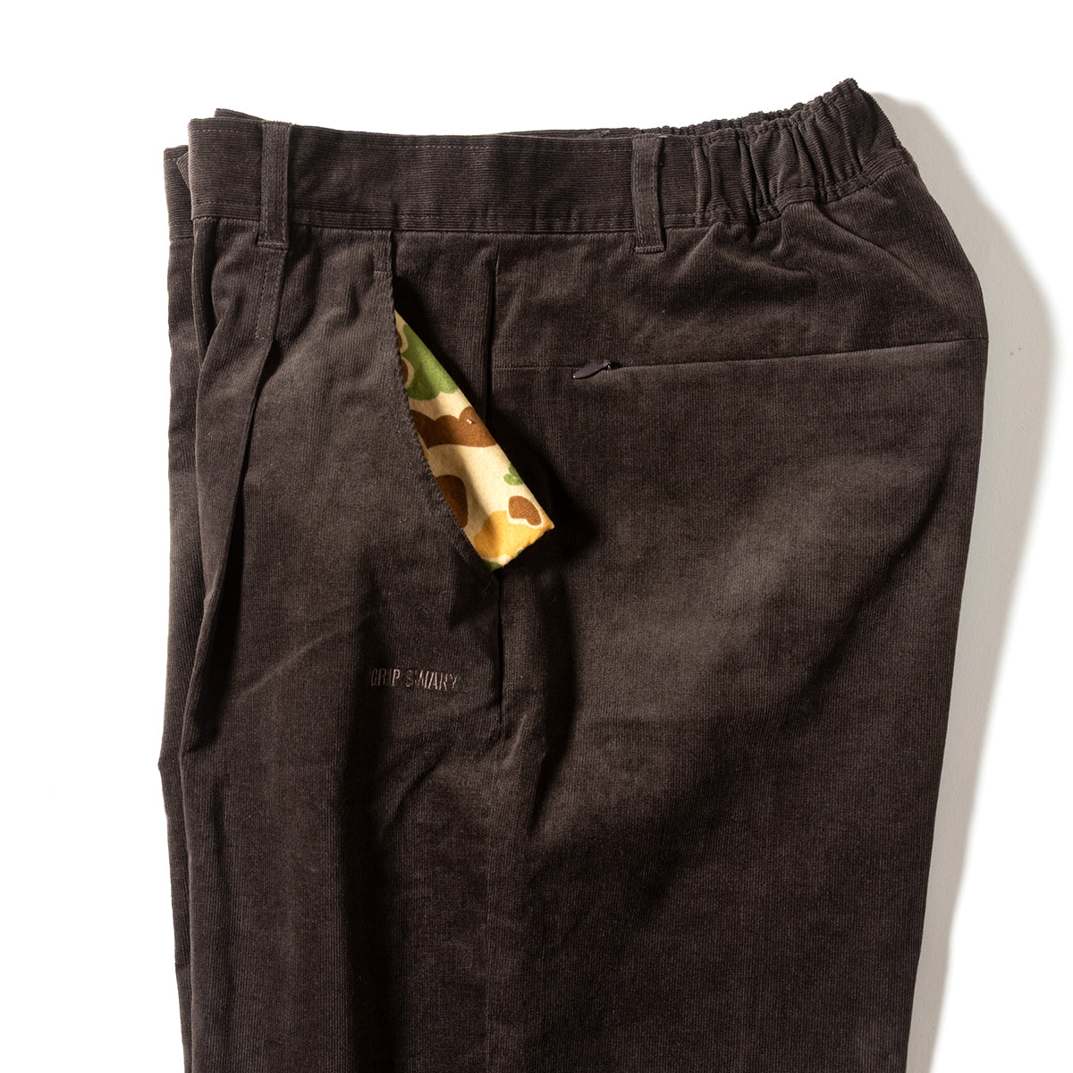 【GSWP-085】 CORDUROY STRETCH WIDE PANTS