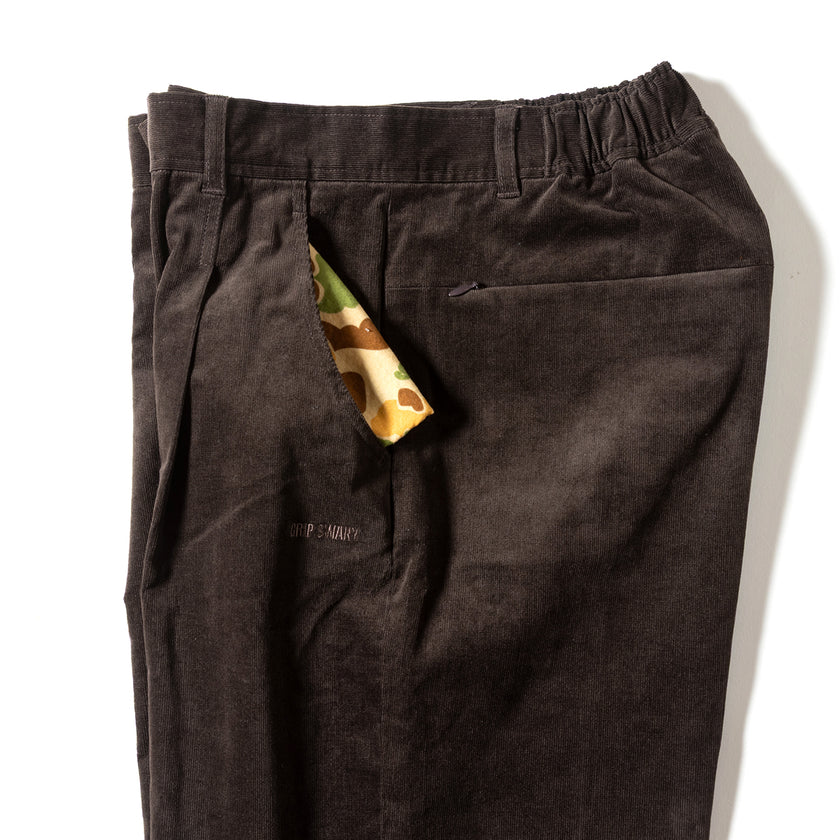 【GSWP-085】 CORDUROY STRETCH WIDE PANTS