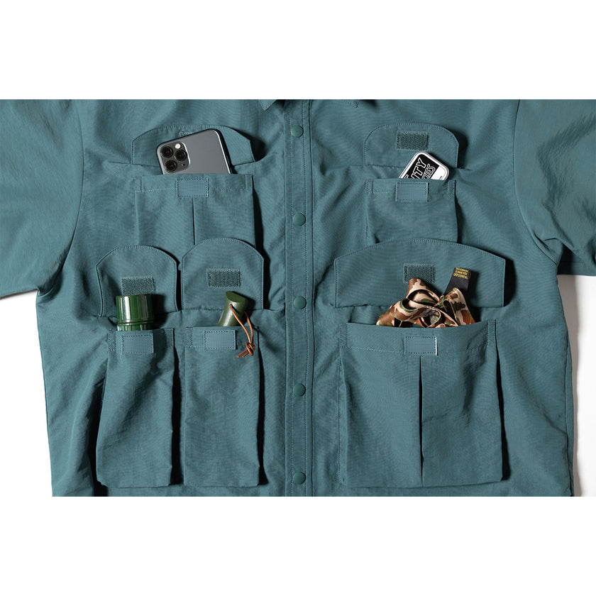【GSWS0040】 W`S  GEAR POCKET SHIRT