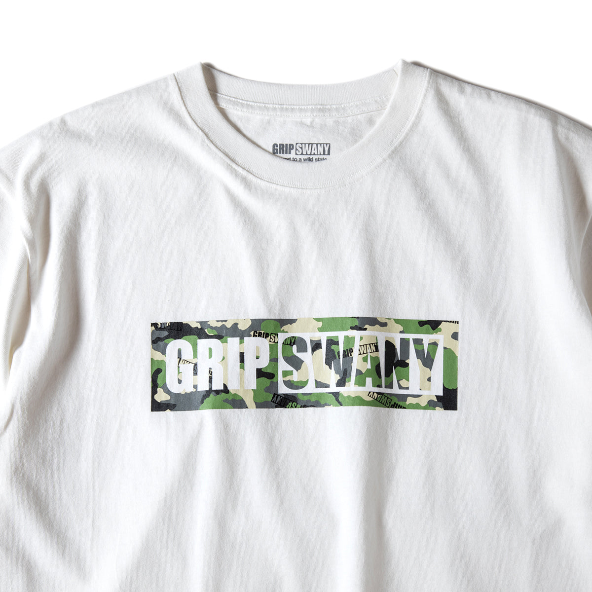 【GSMCT-189GC】Camo Box Logo Tee
