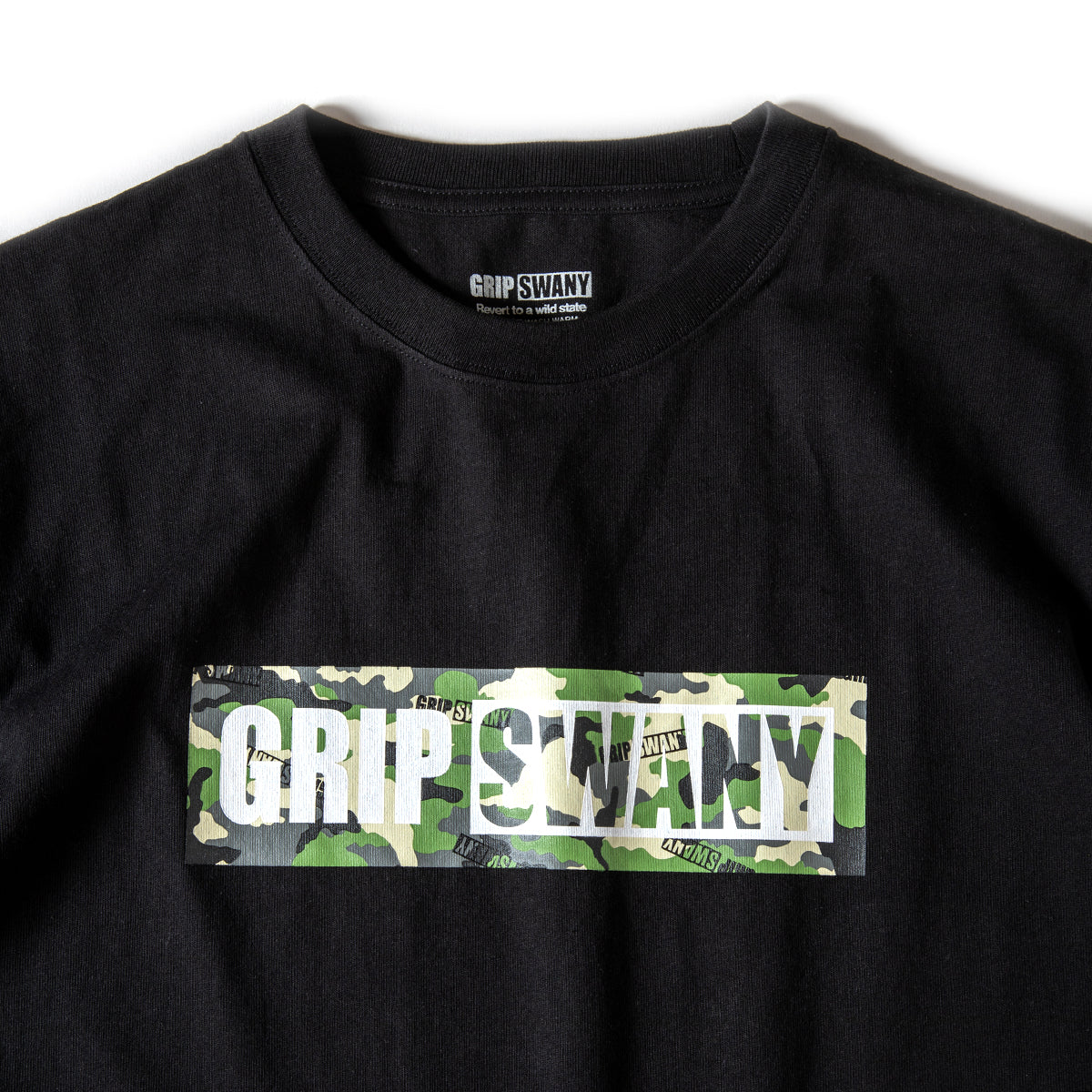 【GSMCT-189GC】Camo Box Logo Tee