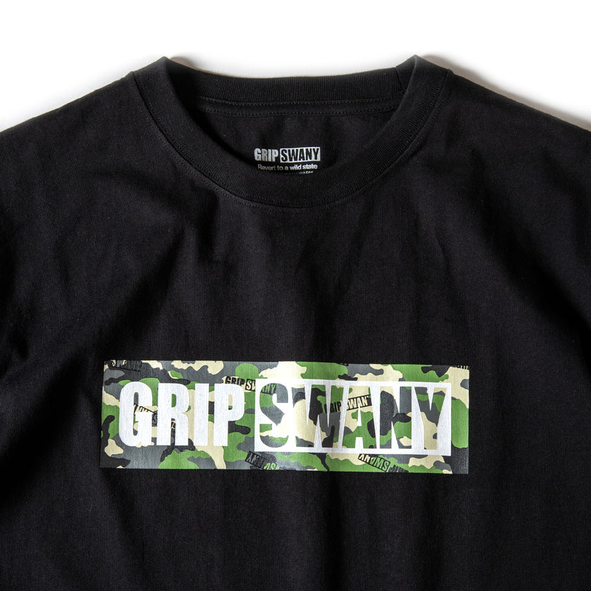 【GSMCT-189GC】Camo Box Logo Tee
