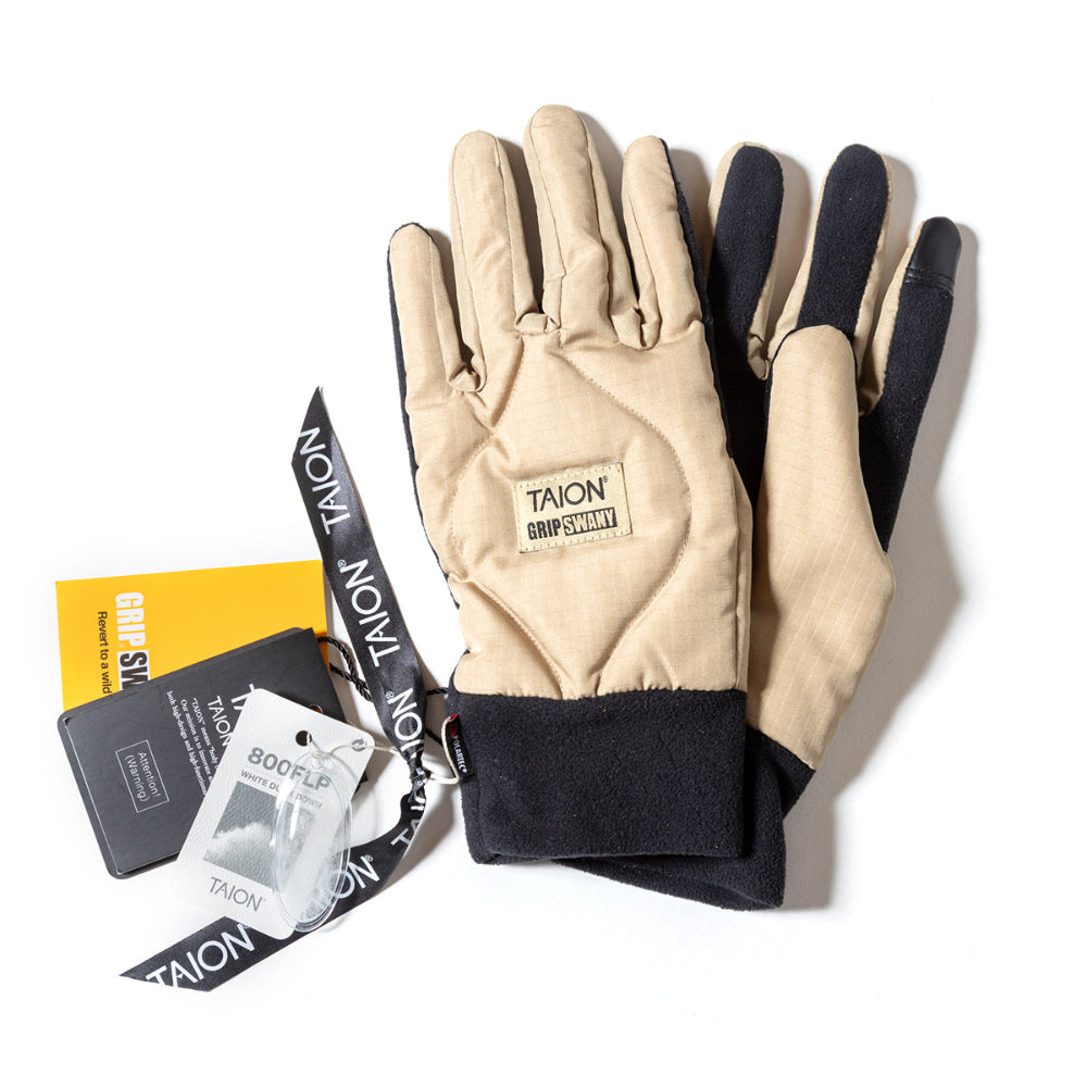 TAION×GRIP SWANY DOWN GLOVES
