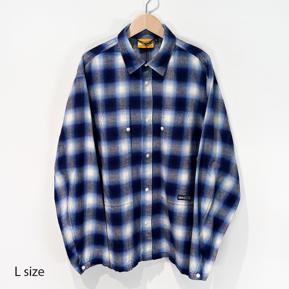 【GSMSH-071】 BRUSHED CHECK SHIRTS