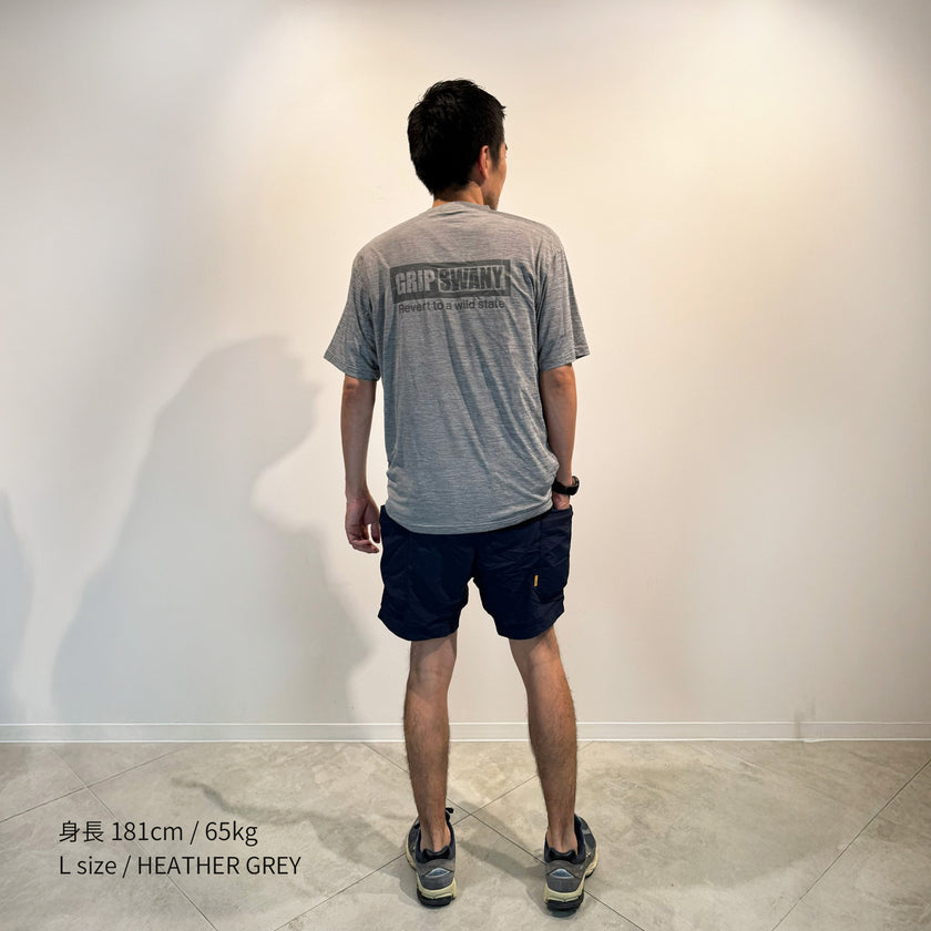 【GSMCT0014】 BOX LOGO DRY S/S TEE