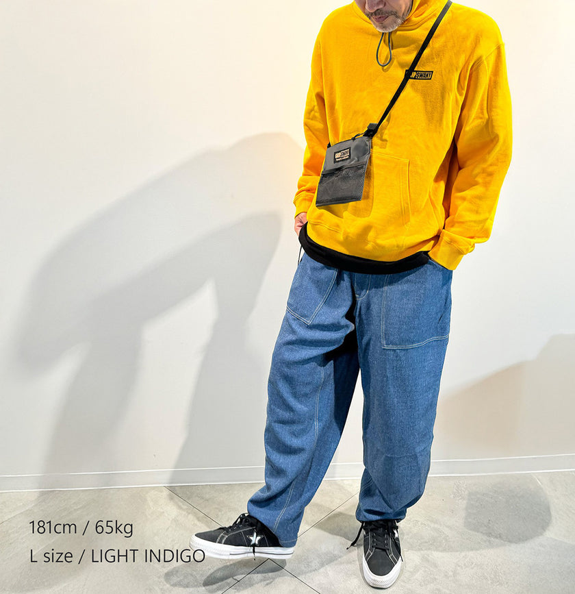【GSMP-068】 DENIM-LIKE PANTS LOOSE FIT