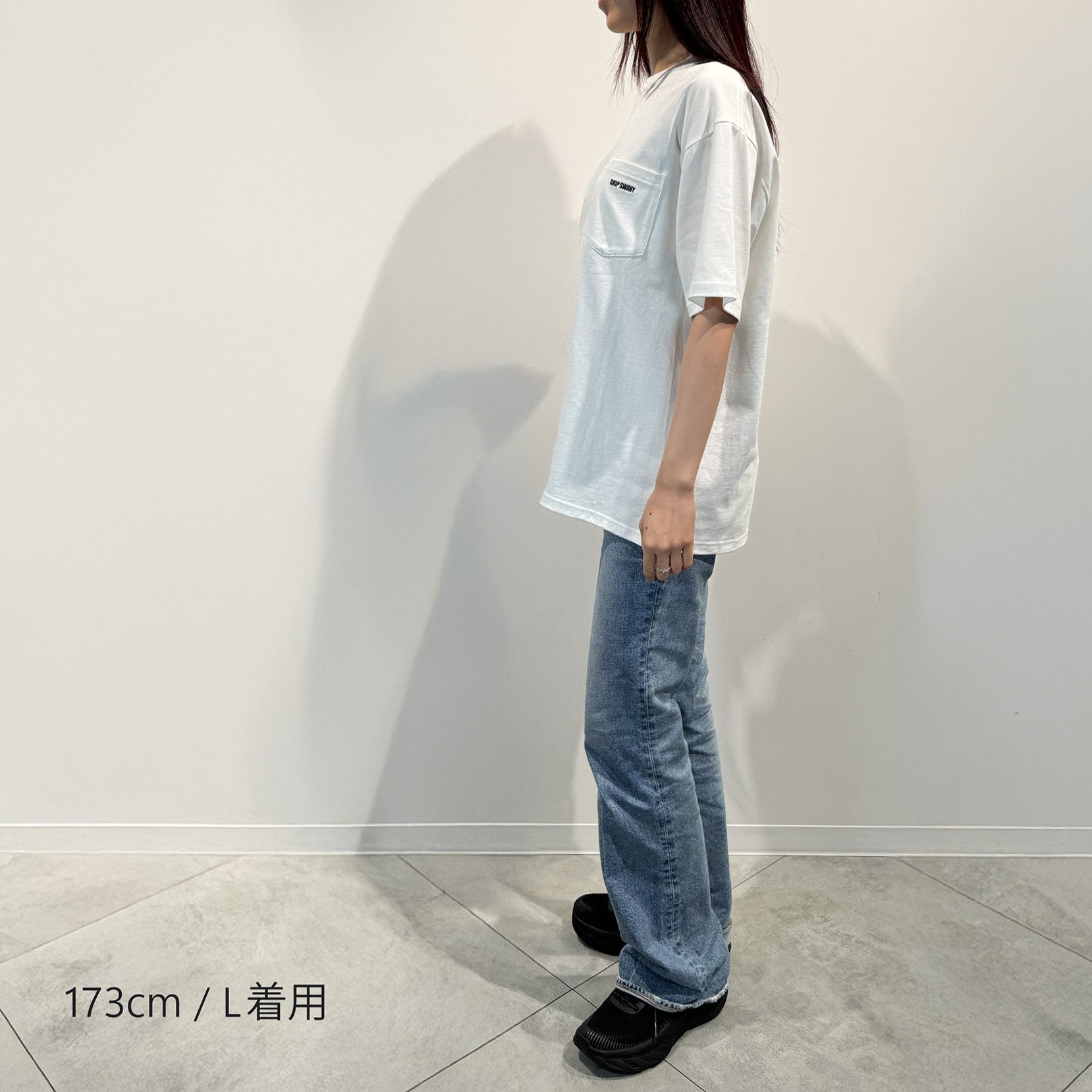 【GSMCT-110T】　GS BOX LOGO POCKET　TEE