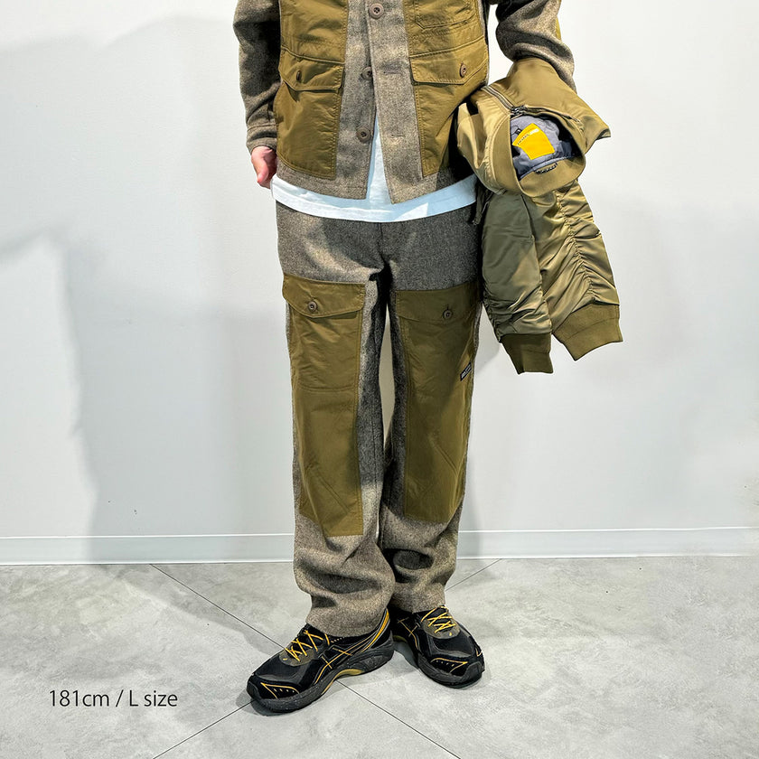 【GSMP-066】 WOOL-LIKE FIELD PANTS