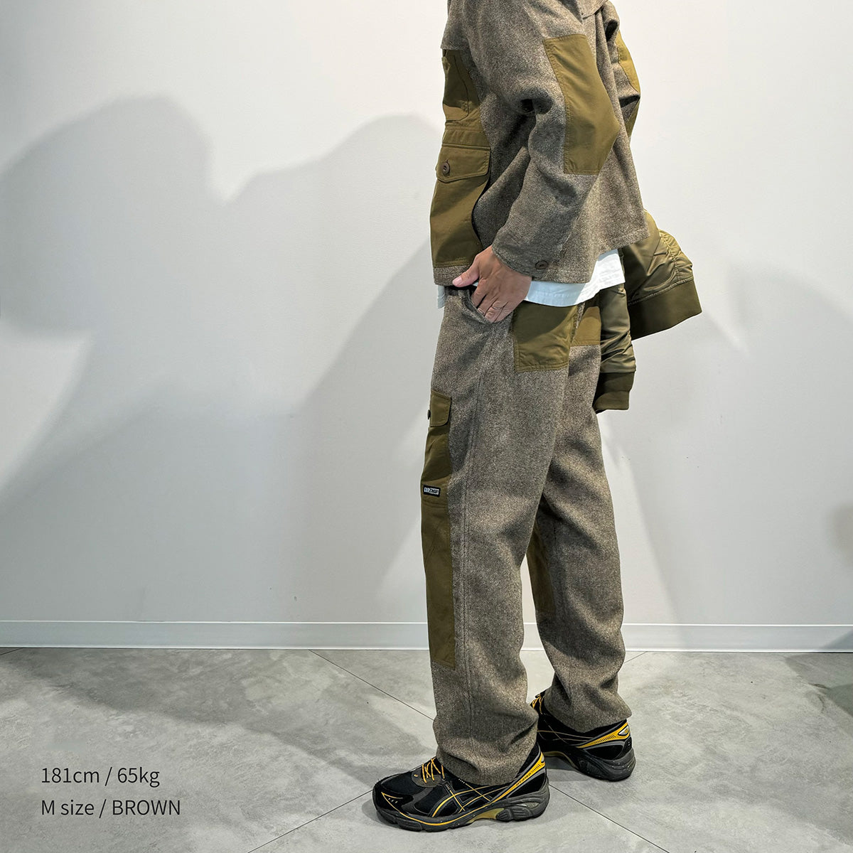 【GSMP-066】 WOOL-LIKE FIELD PANTS