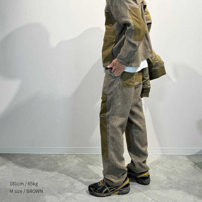 【GSMP-066】 WOOL-LIKE FIELD PANTS