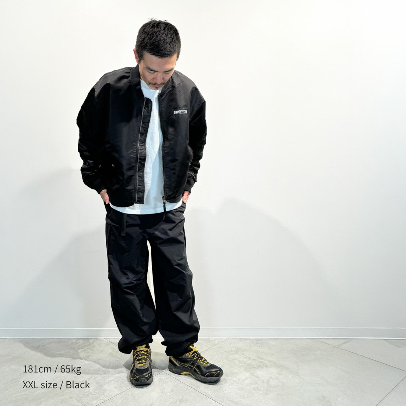 【GSMJ-057】 WATER REPELLENT FLIGHT JACKET