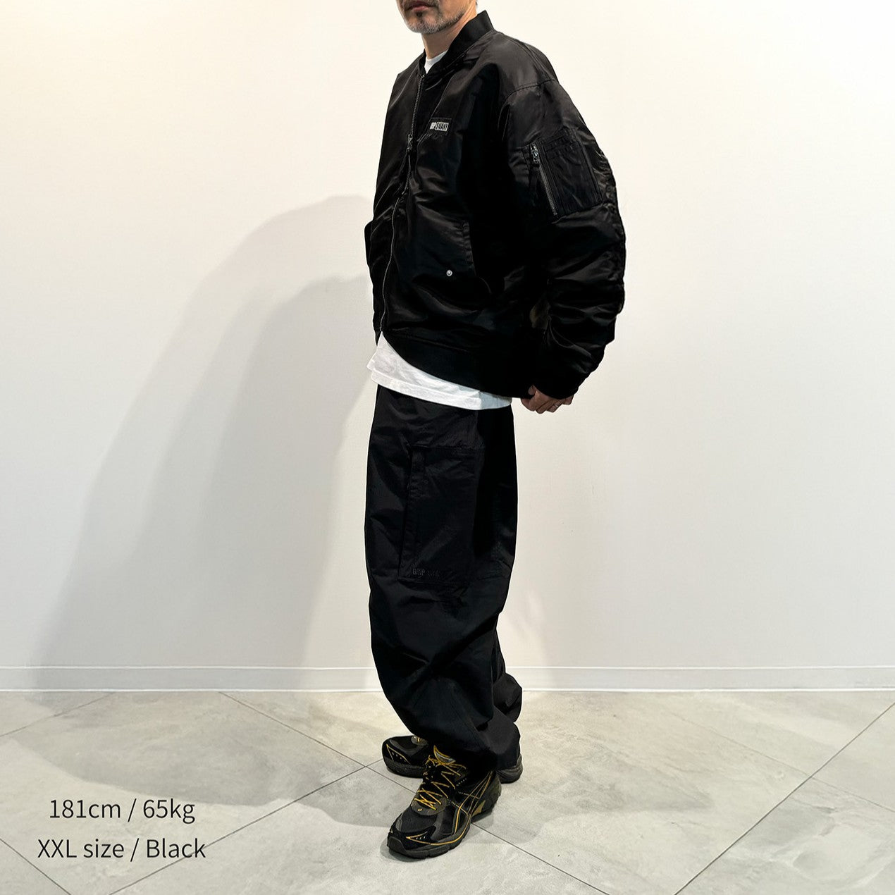 【GSMJ-057】 WATER REPELLENT FLIGHT JACKET