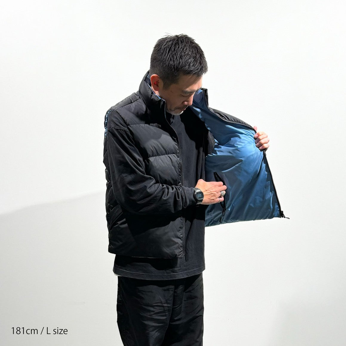 【GSMV-062】 WATER REPELLENT REVERSIBLE DOWN VEST