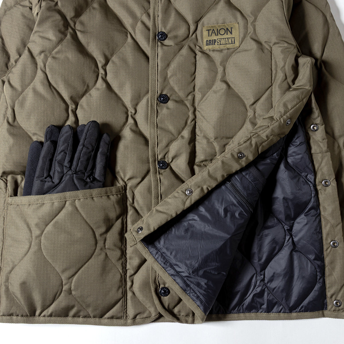 【TAION-GRIPSWANY-JK01】 TAION X GRIP SWANY DOWN JACKET