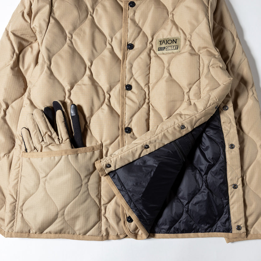 【TAION-GRIPSWANY-JK01】 TAION X GRIP SWANY DOWN JACKET