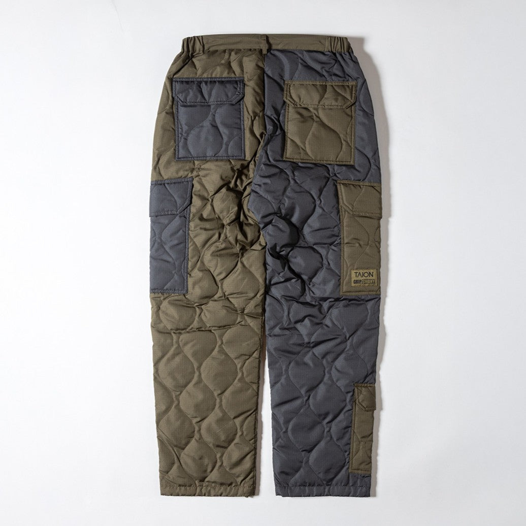 【TAION-GRIPSWANY-PT01】 TAION X GRIP SWANY DOWN CARGO PANTS