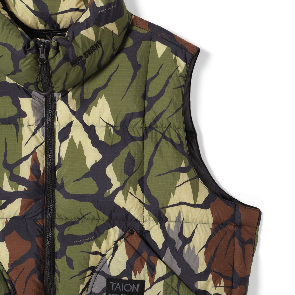 【TAION-002VZWK-GSPT】 CORDURA DOWN VEST