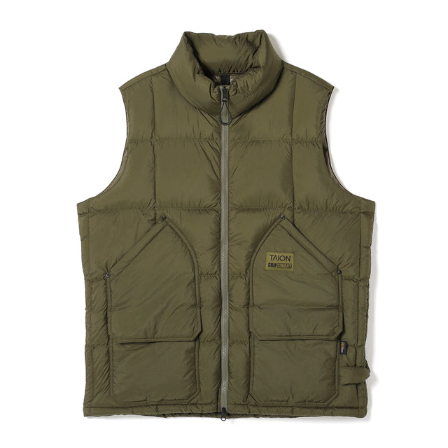 【TAION-002VZWK-GS】 CORDURA DOWN VEST