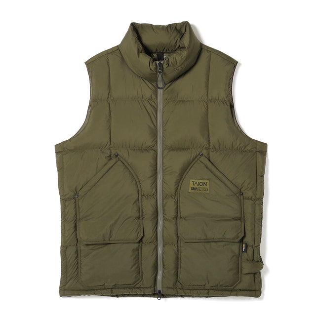 【TAION-002VZWK-GS】 CORDURA DOWN VEST