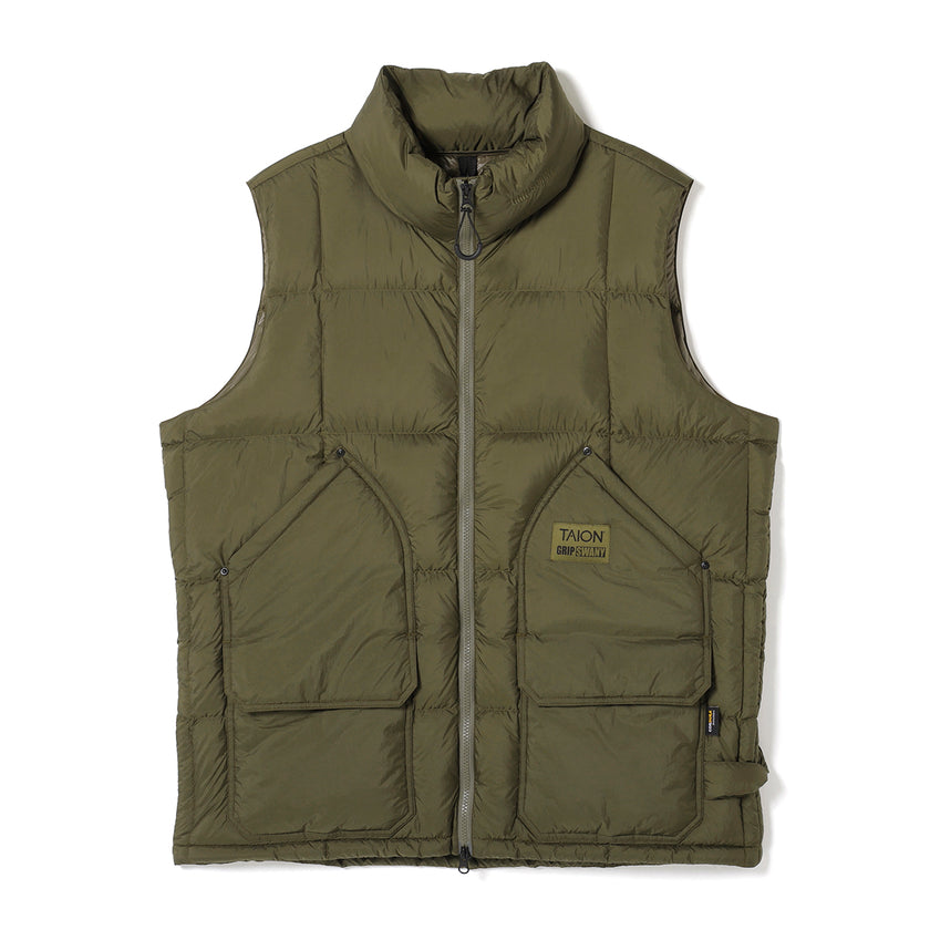 【TAION-002VZWK-GS】 CORDURA DOWN VEST
