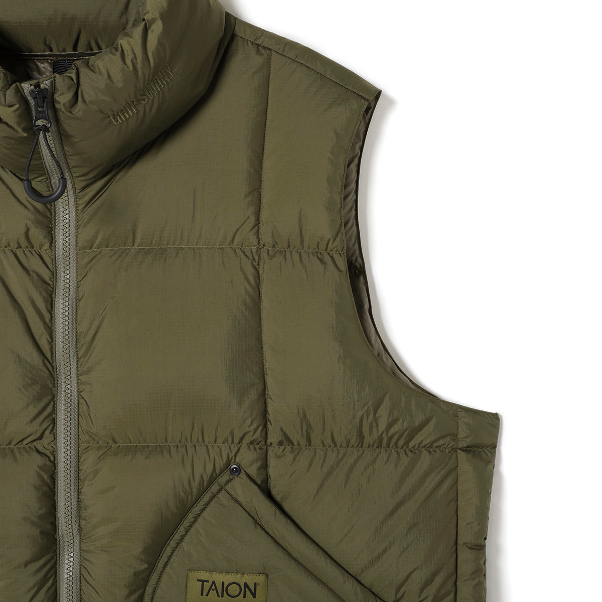 【TAION-002VZWK-GS】 CORDURA DOWN VEST