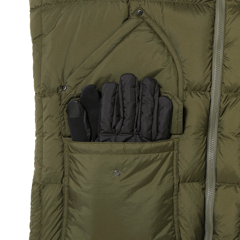 【TAION-002VZWK-GS】 CORDURA DOWN VEST
