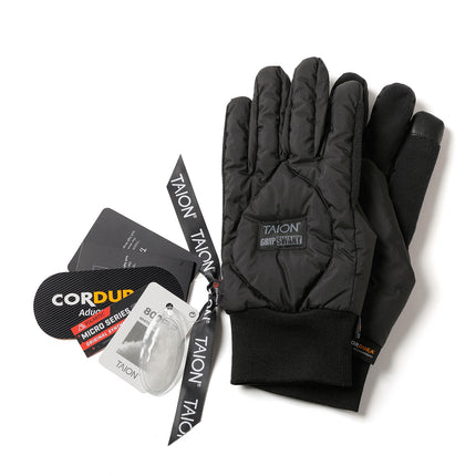 【TAION-GV01-GS】 CORDURA DOWN GLOVE