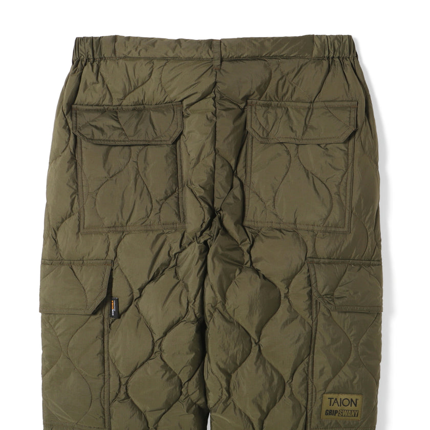 【TAION-PT01-GS】 CORDURA DOWN PANTS
