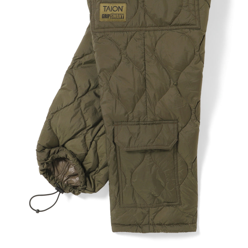 【TAION-PT01-GS】 CORDURA DOWN PANTS