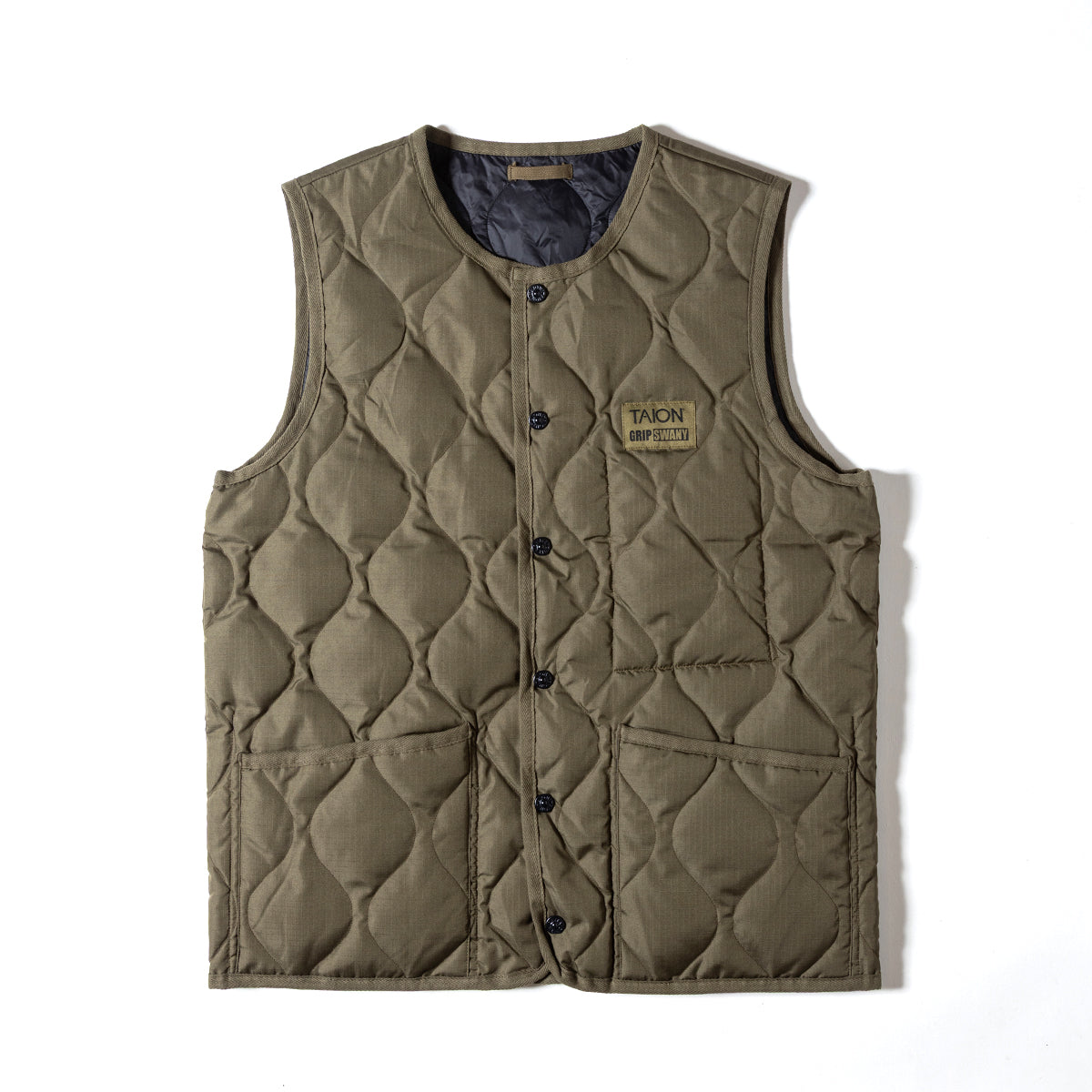 【TAION-GRIPSWANY-VT01】 TAION X GRIP SWANY DOWN VEST
