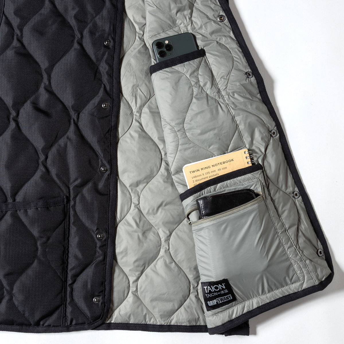 【TAION-GRIPSWANY-VT01】 TAION X GRIP SWANY DOWN VEST