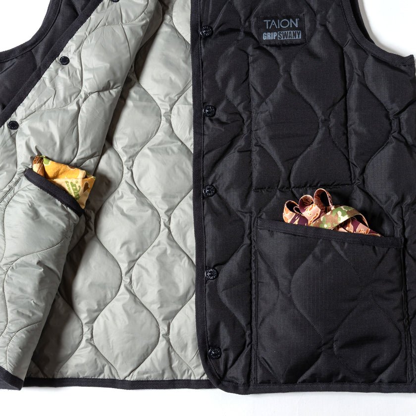 【TAION-GRIPSWANY-VT01】 TAION X GRIP SWANY DOWN VEST