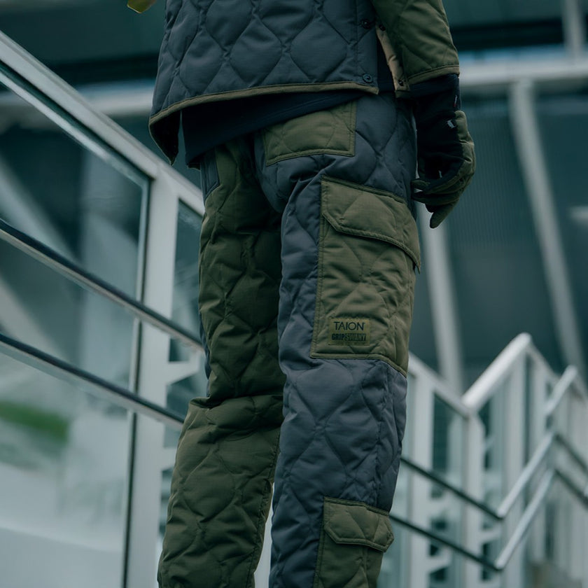【TAION-GRIPSWANY-PT01】 TAION X GRIP SWANY DOWN CARGO PANTS