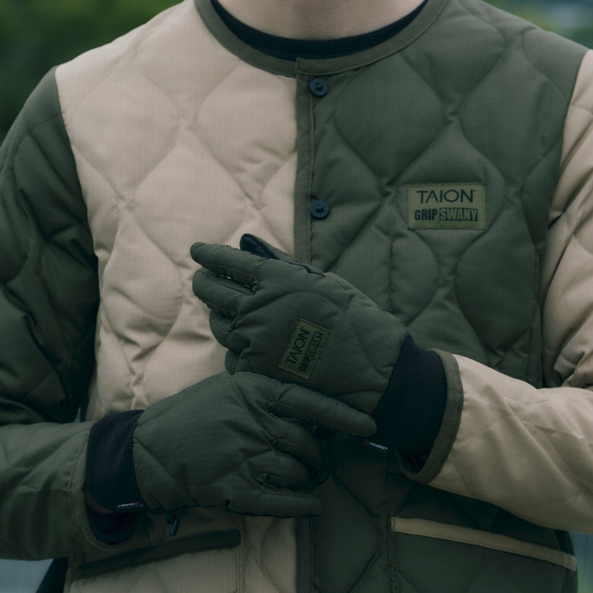 【TAION-GRIPSWANY-GV01】 TAION X GRIP SWANY DOWN GLOVES