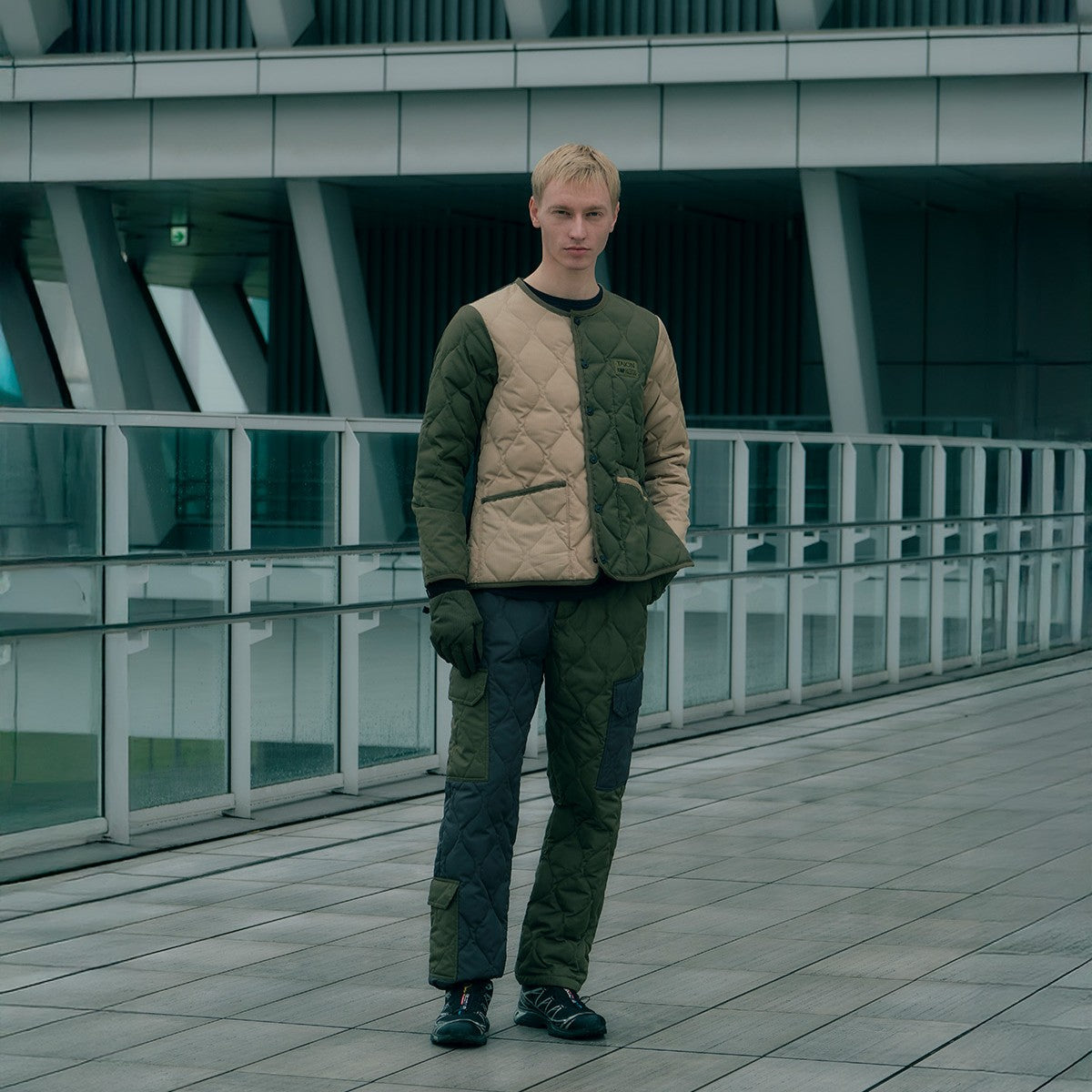 【TAION-GRIPSWANY-PT01】 TAION X GRIP SWANY DOWN CARGO PANTS