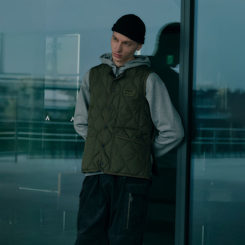 【TAION-GRIPSWANY-VT01】 TAION X GRIP SWANY DOWN VEST