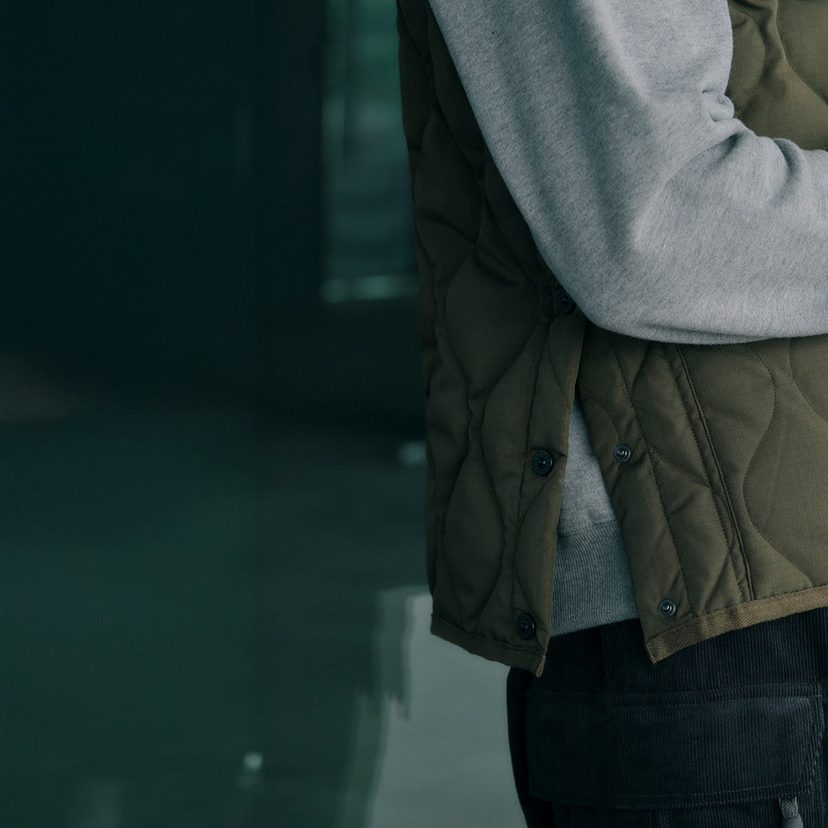 【TAION-GRIPSWANY-VT01】 TAION X GRIP SWANY DOWN VEST