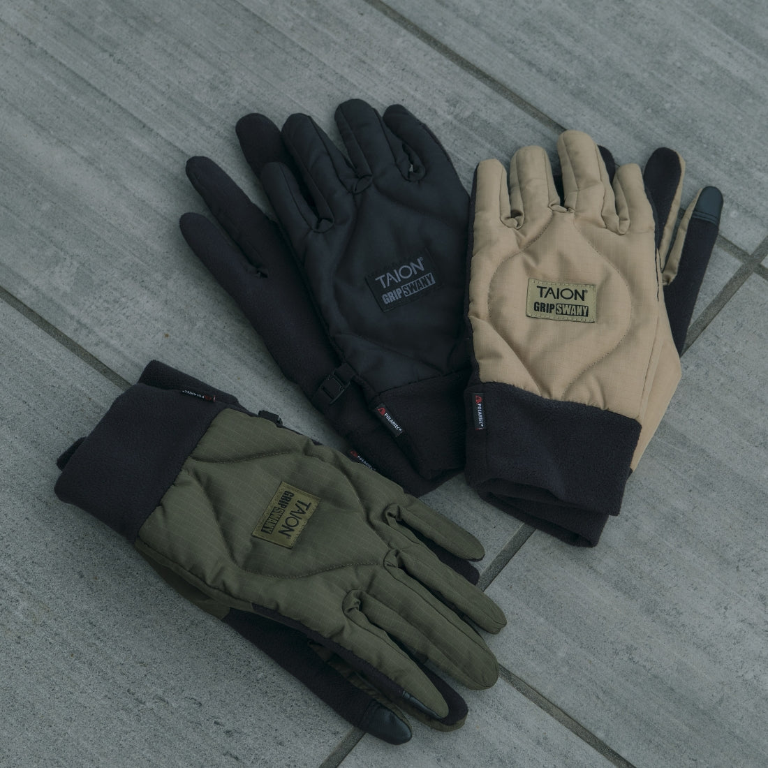 【TAION-GRIPSWANY-GV01】 TAION X GRIP SWANY DOWN GLOVES