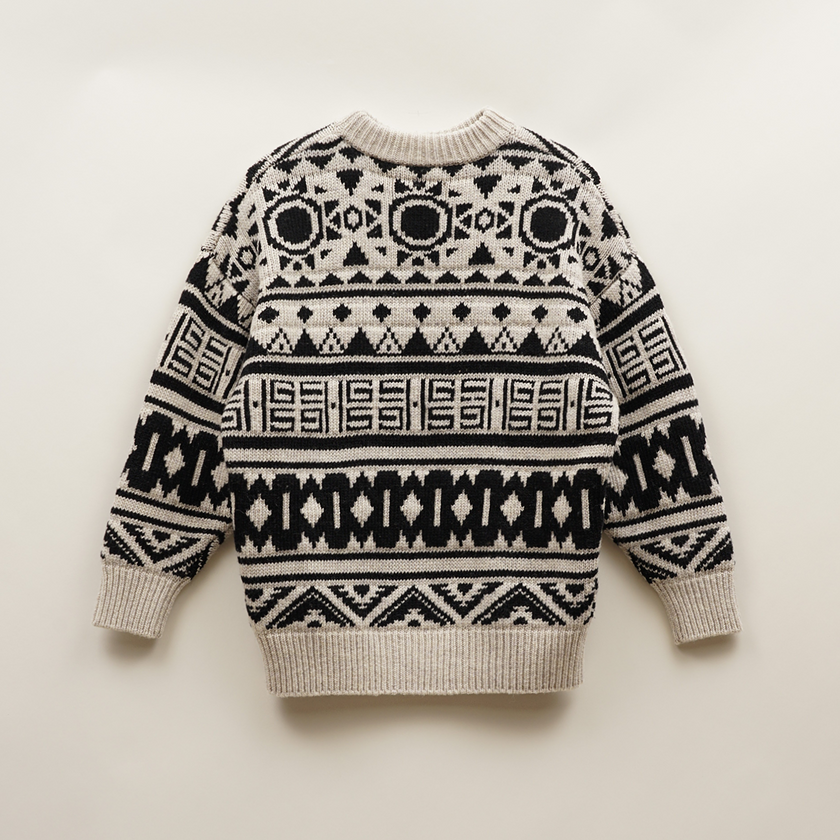 【18MSW-269】 LOW GAUGE KNIT