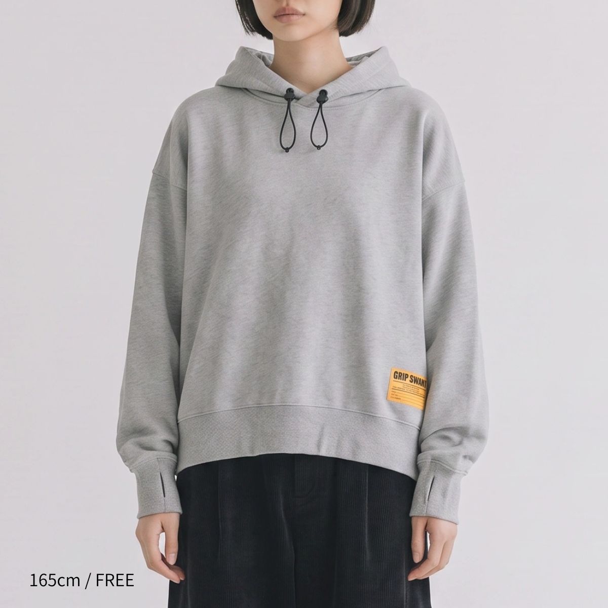 【GSWCT-292】 TUCKED SLEEVE SLIT HOODIE