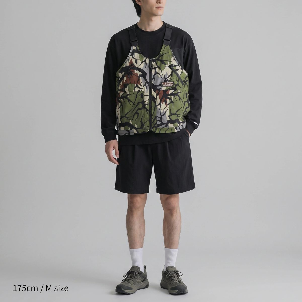 【GSMV-235PT】 UNIQUE RIPSTOP SUPPLEX GEAR BAG VEST