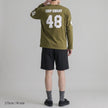 【GSMCT-230】 FOOT BALL L/S TEE