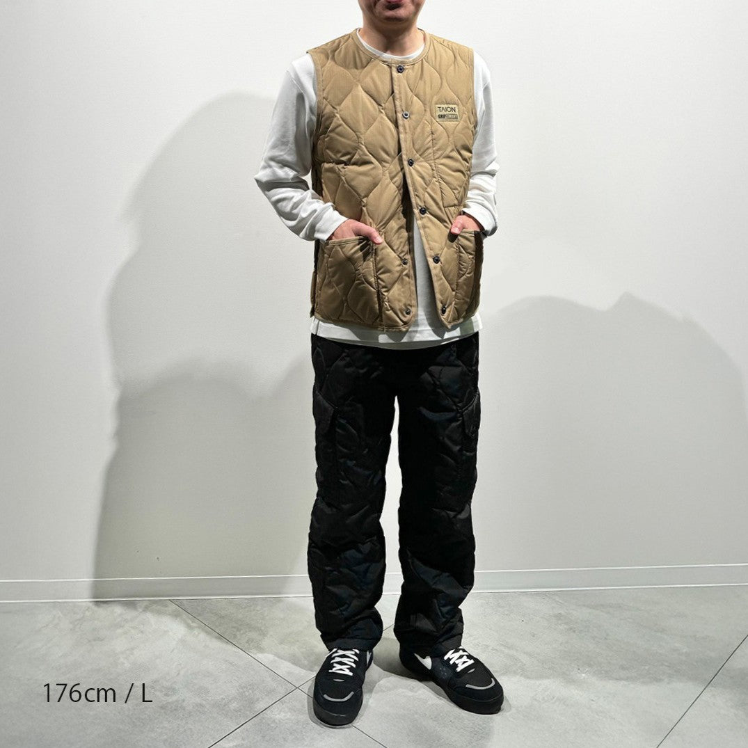 【TAION-GRIPSWANY-VT01】 TAION X GRIP SWANY DOWN VEST