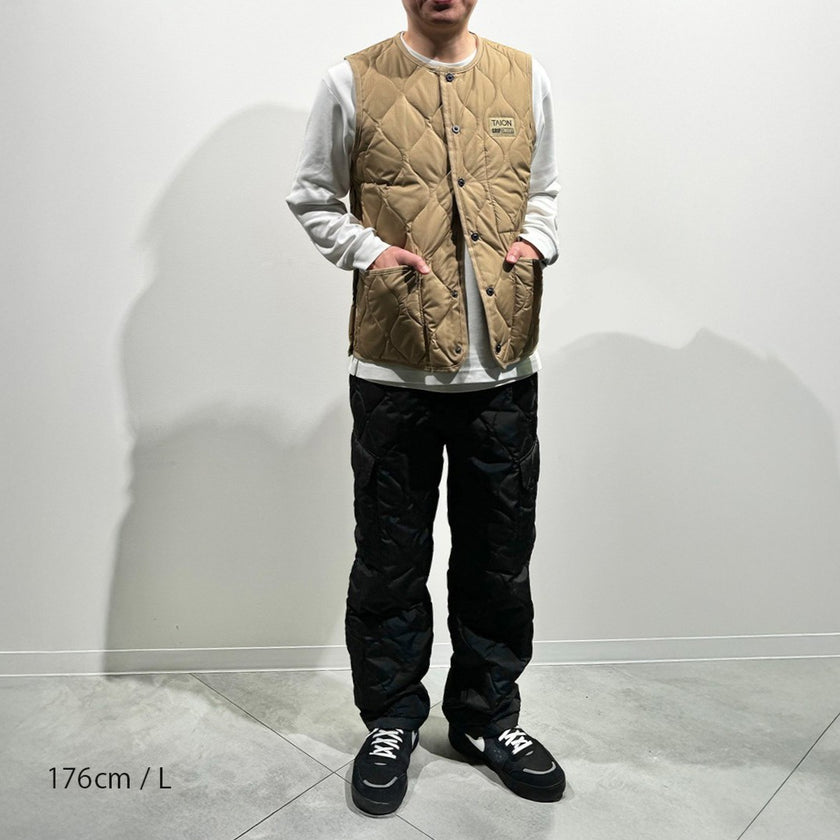 【TAION-GRIPSWANY-VT01】 TAION X GRIP SWANY DOWN VEST